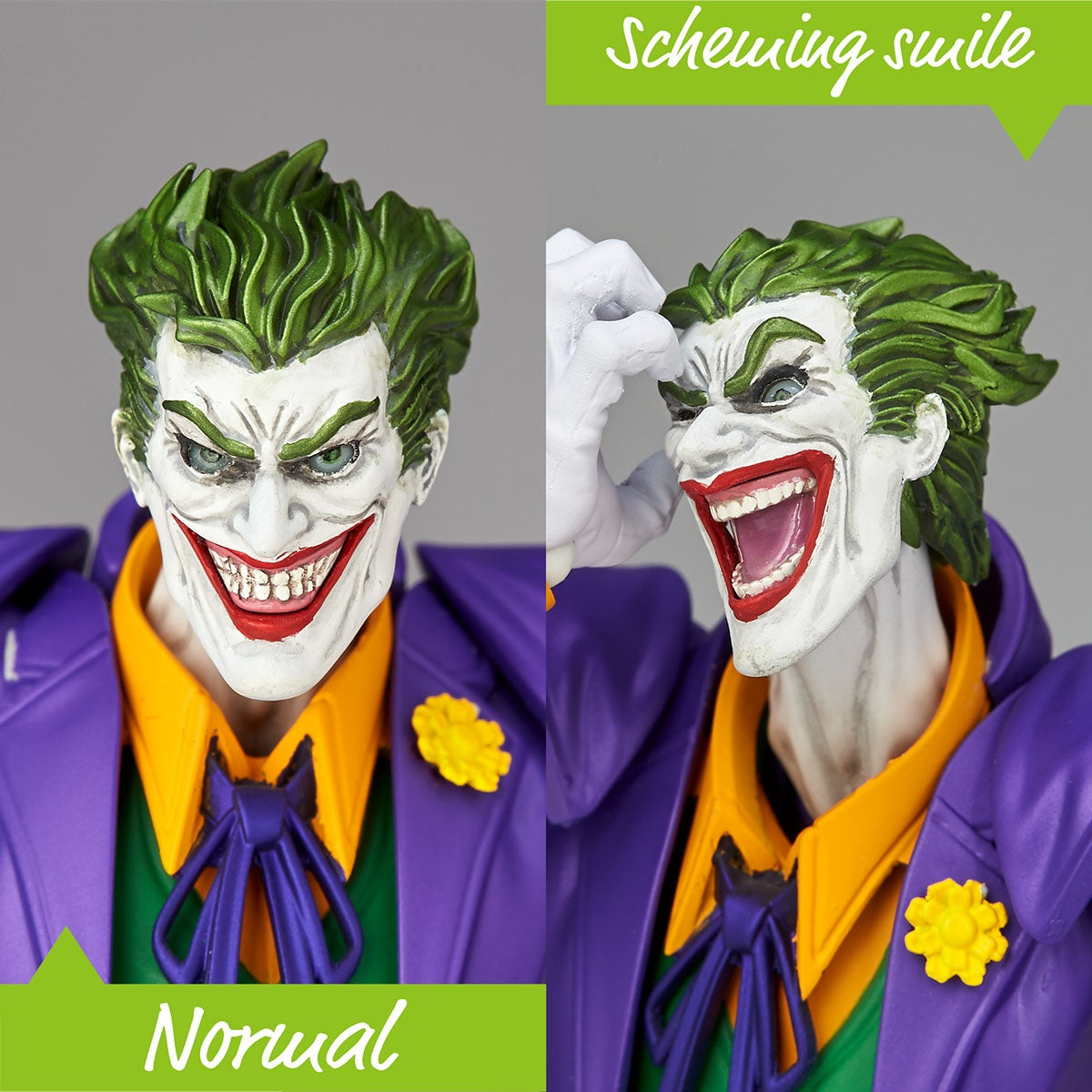 Kaiyodo Amazing Yamaguchi Revoltech Joker Action Figure – DC Comics