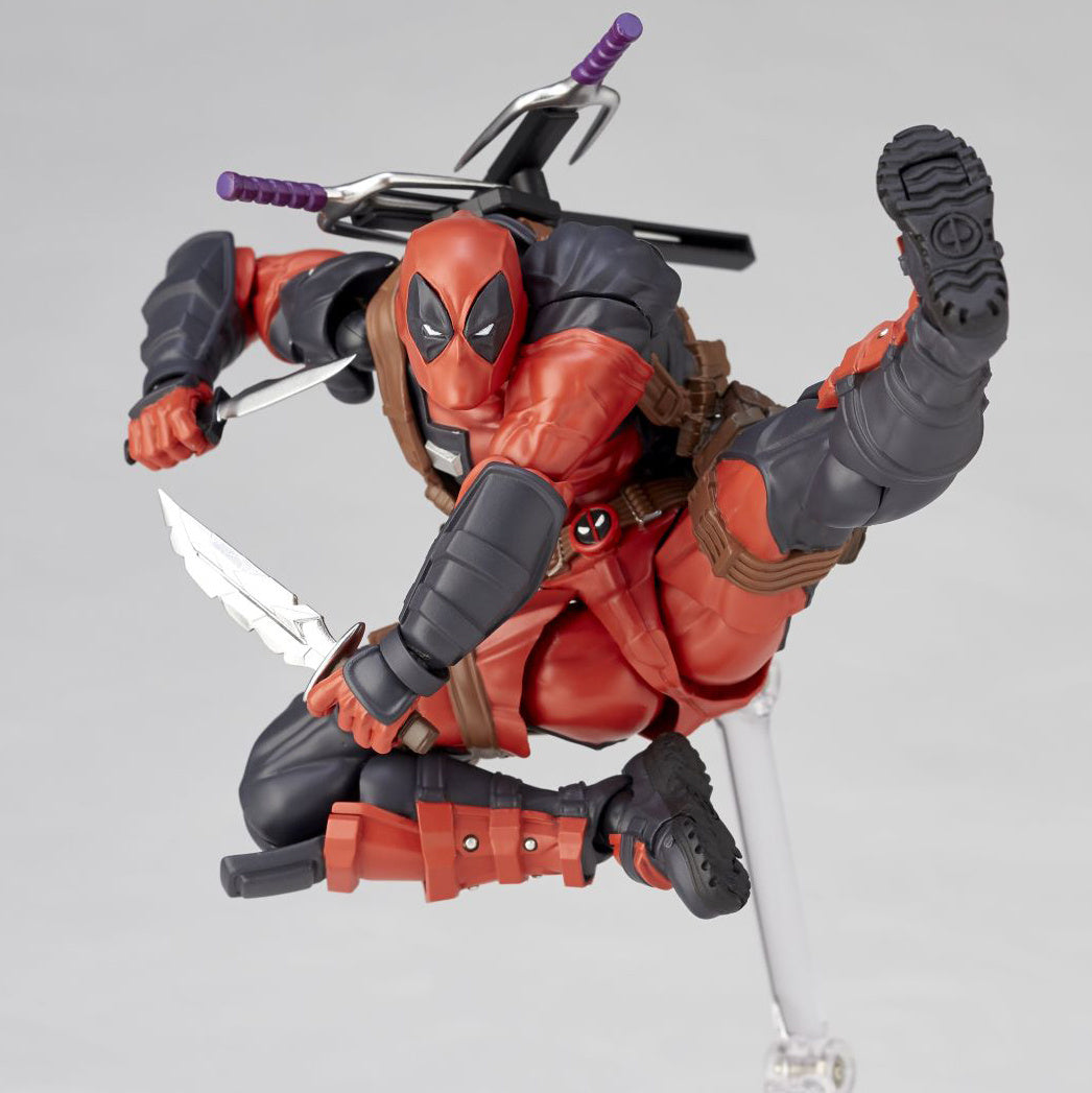 Kaiyodo Marvel Amazing Yamaguchi Revoltech Deadpool 2.5 Action Figure