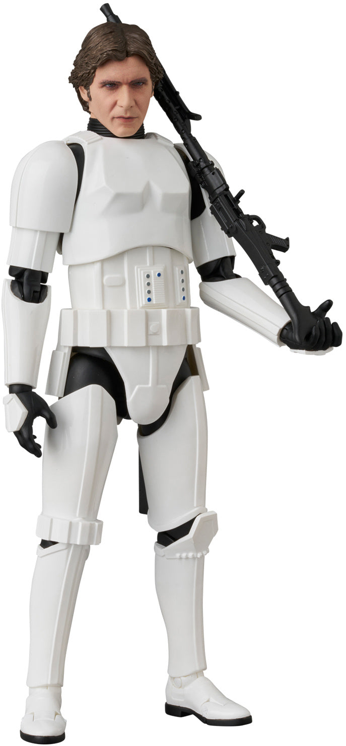 MAFEX Han Solo Stormtrooper disguise action figure with helmet – Sugoi Collectible NZ and AU shipping
