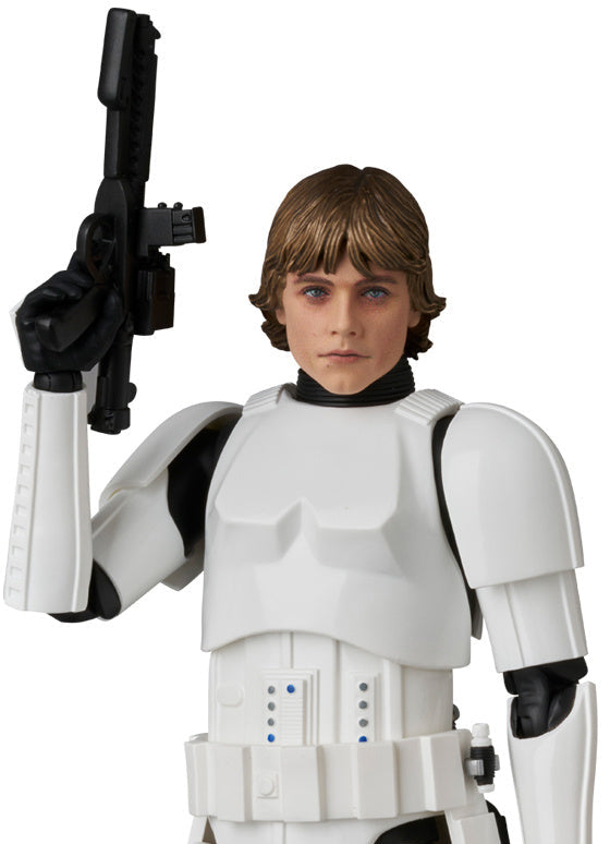 MAFEX Luke Skywalker in Stormtrooper disguise with helmet and blaster – Sugoi Collectible NZ AU shipping