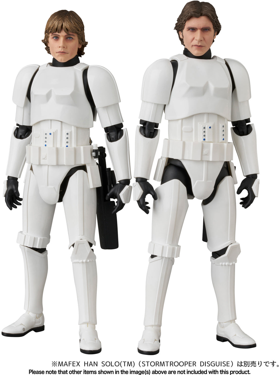 MAFEX Luke Skywalker in Stormtrooper disguise with helmet and blaster – Sugoi Collectible NZ AU shipping