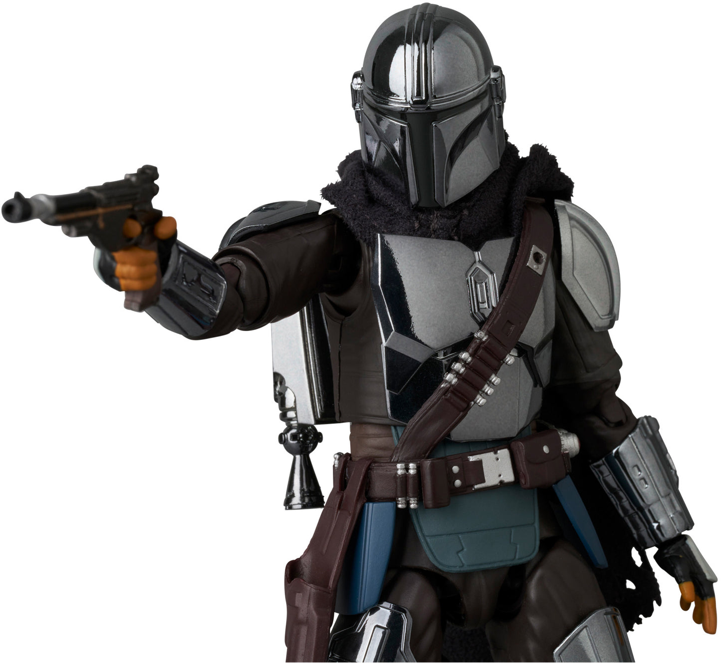 MAFEX The Mandalorian (Chrome Version) – Star Wars Action Figure by Medicom