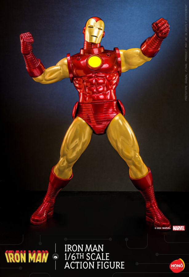 Marvel Comics Classic Iron Man 1/6 Scale Figure by Hono Studio (Hot Toys)