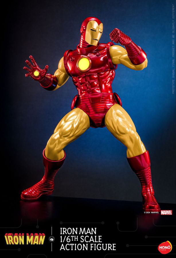 Marvel Comics Classic Iron Man 1/6 Scale Figure by Hono Studio (Hot Toys)