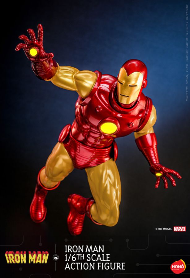 Marvel Comics Classic Iron Man 1/6 Scale Figure by Hono Studio (Hot Toys)
