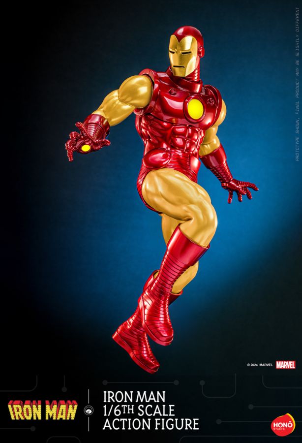 Marvel Comics Classic Iron Man 1/6 Scale Figure by Hono Studio (Hot Toys)
