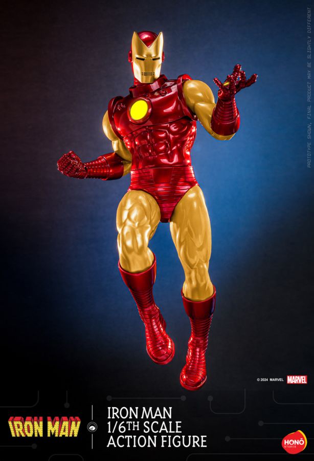 Marvel Comics Classic Iron Man 1/6 Scale Figure by Hono Studio (Hot Toys)