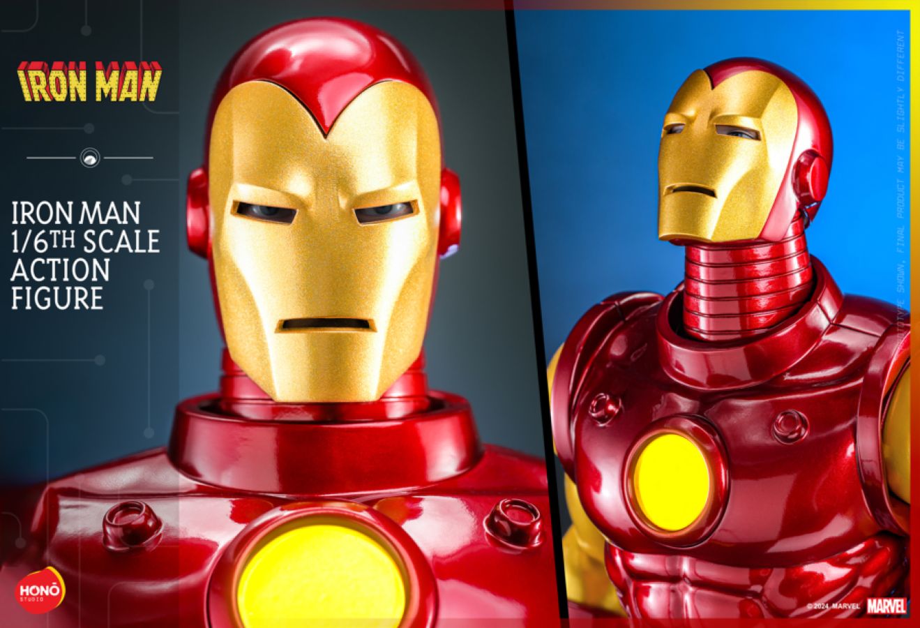 Marvel Comics Classic Iron Man 1/6 Scale Figure by Hono Studio (Hot Toys)