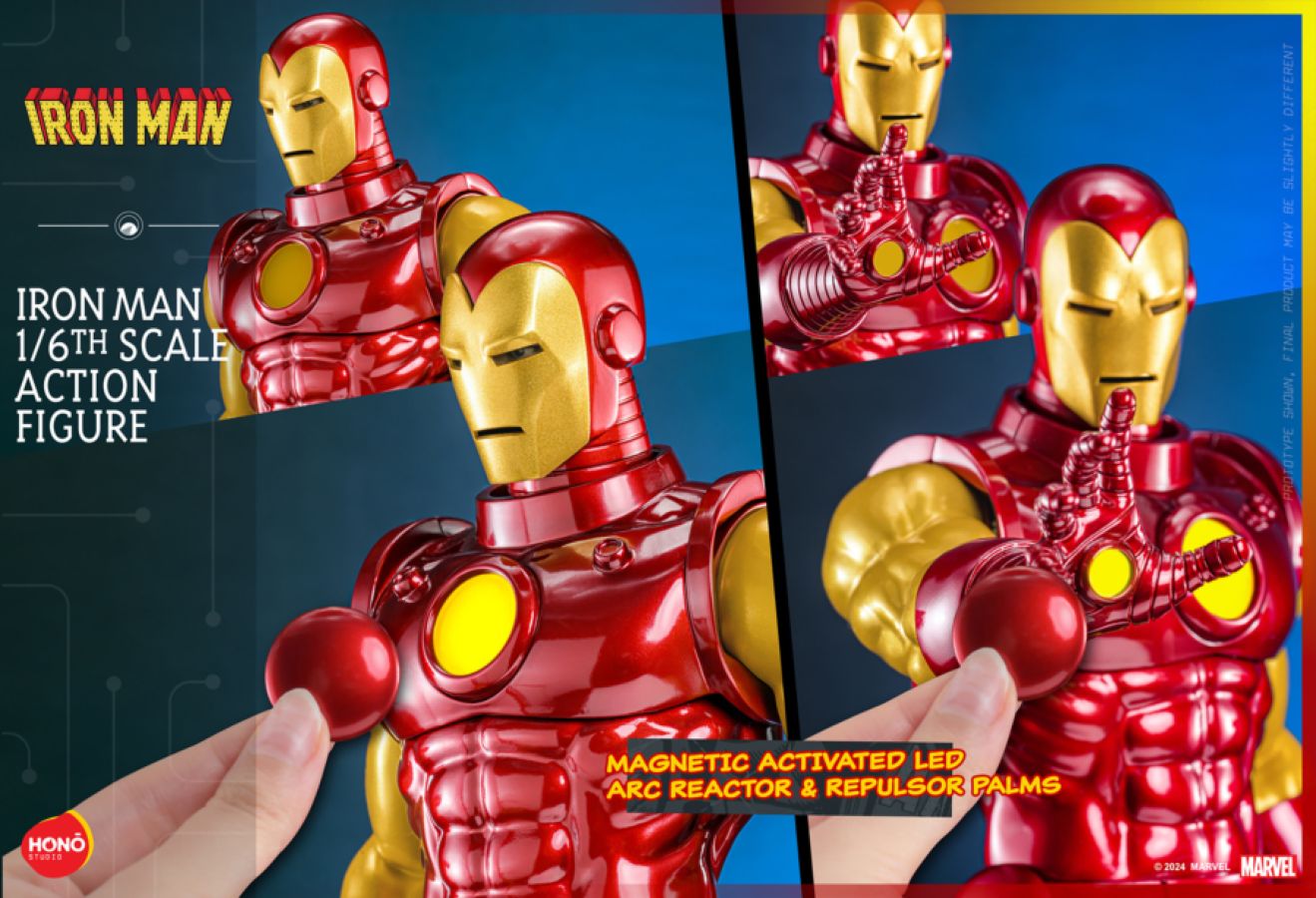 Marvel Comics Classic Iron Man 1/6 Scale Figure by Hono Studio (Hot Toys)