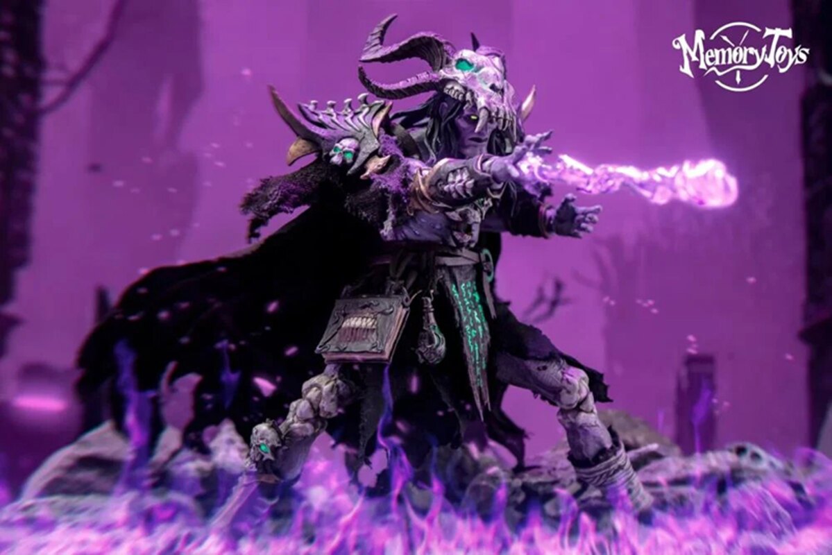 Memory Toys Necromancer Sharman 1/12 Scale action figure with accessories