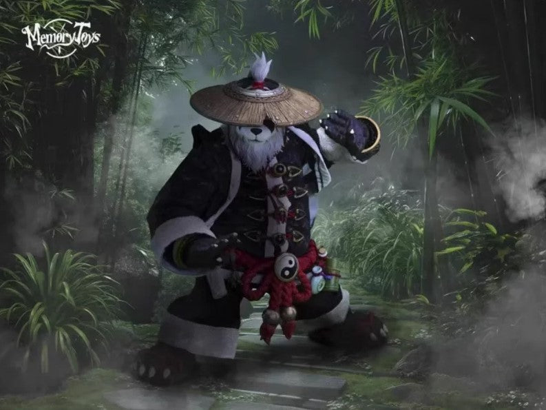 Metytoyz Memory Toys Action Figure 7-inch Accessory: Pandaren Wanderer Wu Qinglie