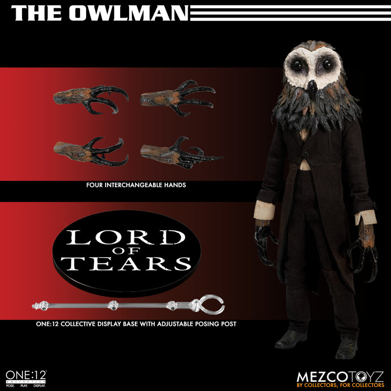 Mezco One:12 Collective – Lord of Tears: Owlman 1/12 Scale Action Figure