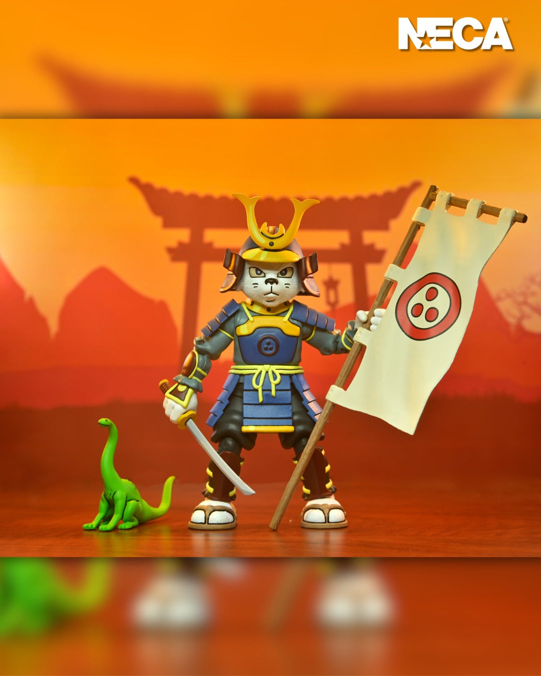 Ultimate Samurai Adventures Usagi Yojimbo 7” TMNT Cartoon Action Figure by NECA – Available at Sugoi Collectible NZ & AUS