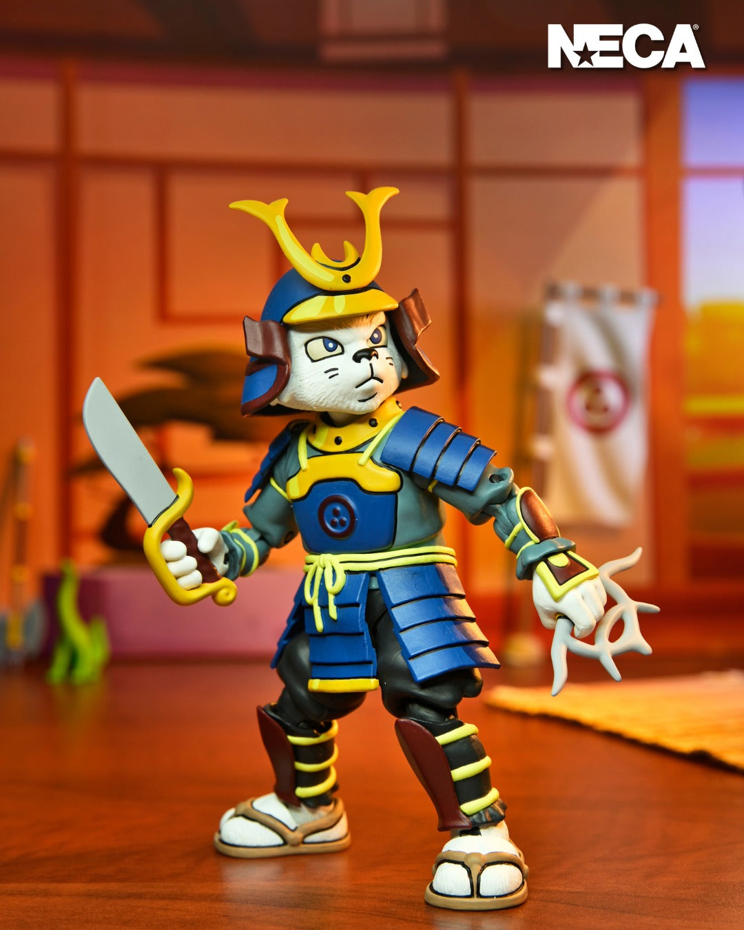Ultimate Samurai Adventures Usagi Yojimbo 7” TMNT Cartoon Action Figure by NECA – Available at Sugoi Collectible NZ & AUS