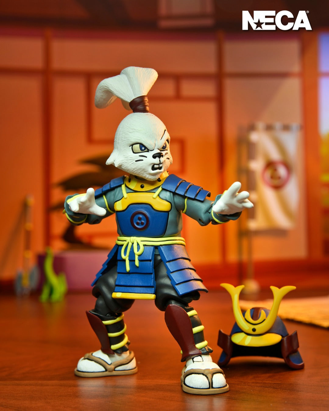 Ultimate Samurai Adventures Usagi Yojimbo 7” TMNT Cartoon Action Figure by NECA – Available at Sugoi Collectible NZ & AUS