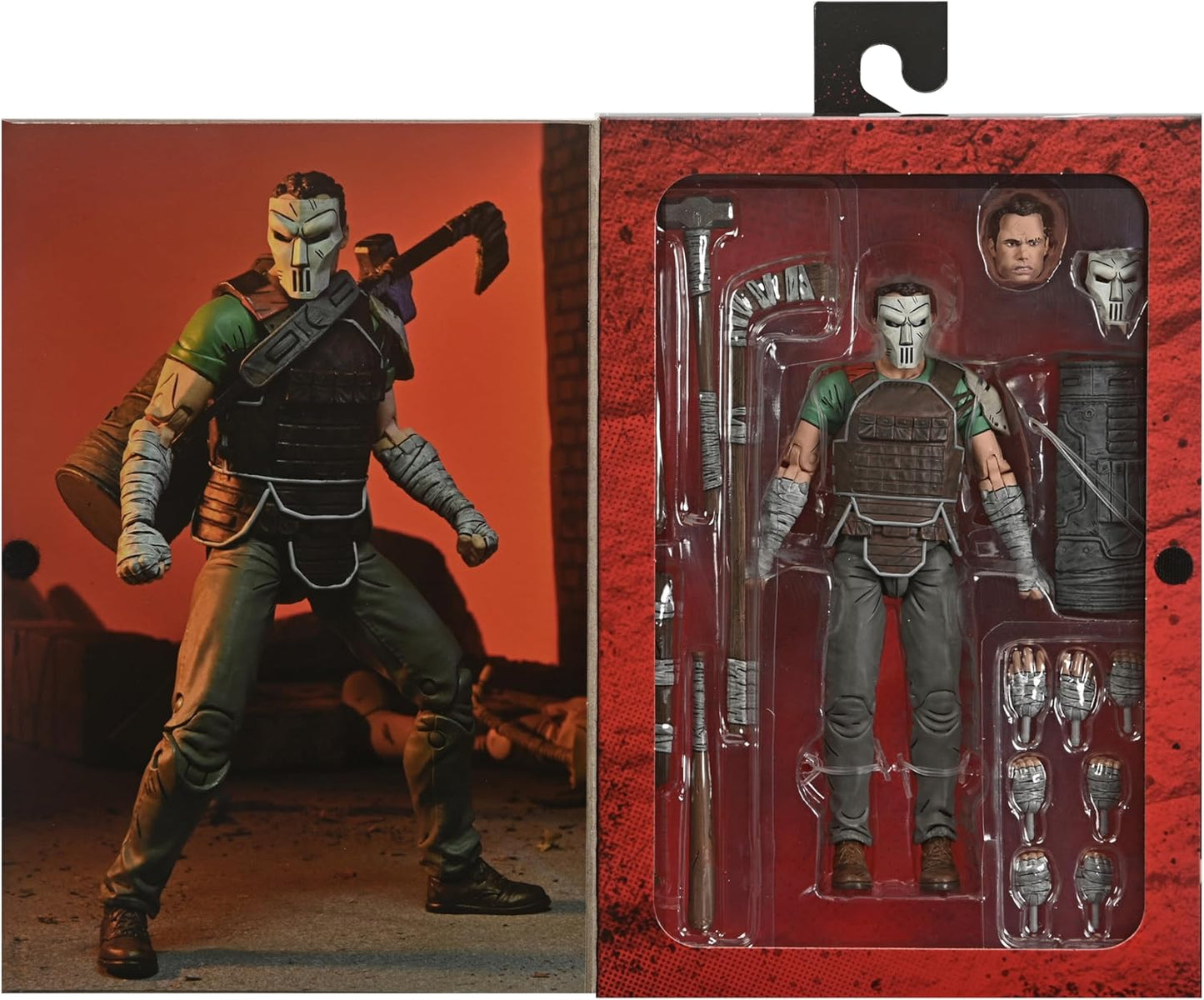 NECA Teenage Mutant Ninja Turtles The Last Ronin Casey Jones 7” Figure – Available at Sugoi Collectible for NZ and AUS collectors