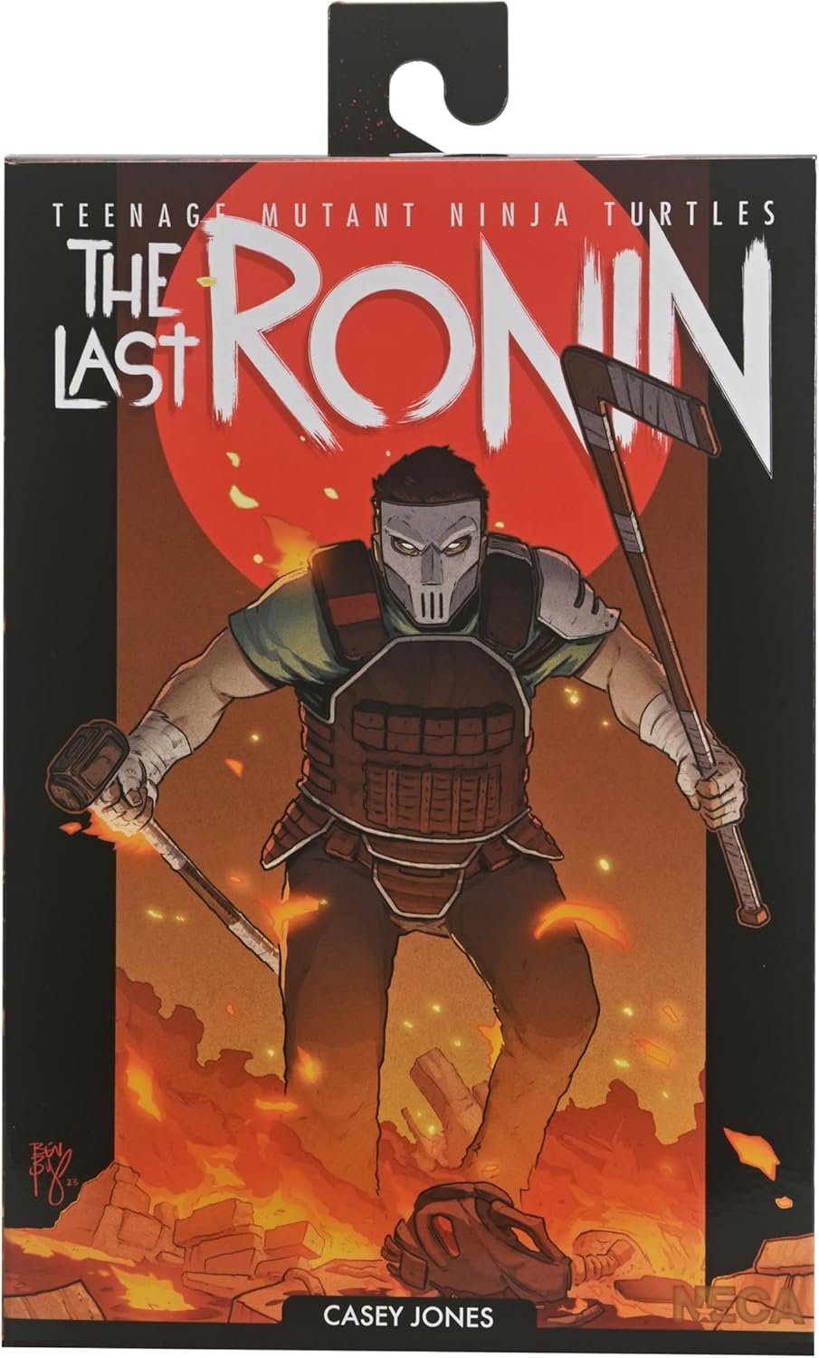 NECA Teenage Mutant Ninja Turtles The Last Ronin Casey Jones 7” Figure – Available at Sugoi Collectible for NZ and AUS collectors