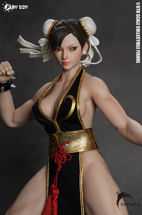 Playtoy P023A Chun-Li 2.0 (Black)