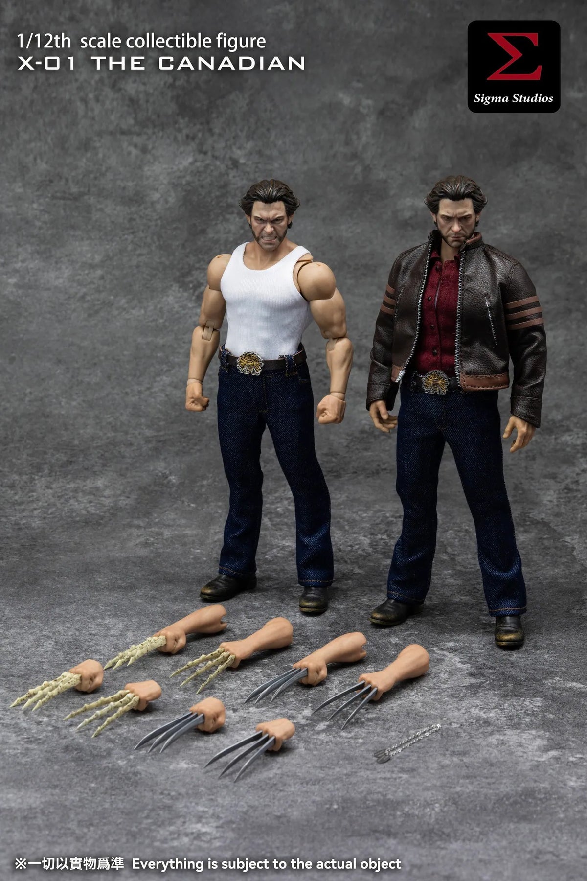 Sigma Toys X-01 The Canadian 1/12 scale action figure two pack pre-order Sugoi collectible NZ
