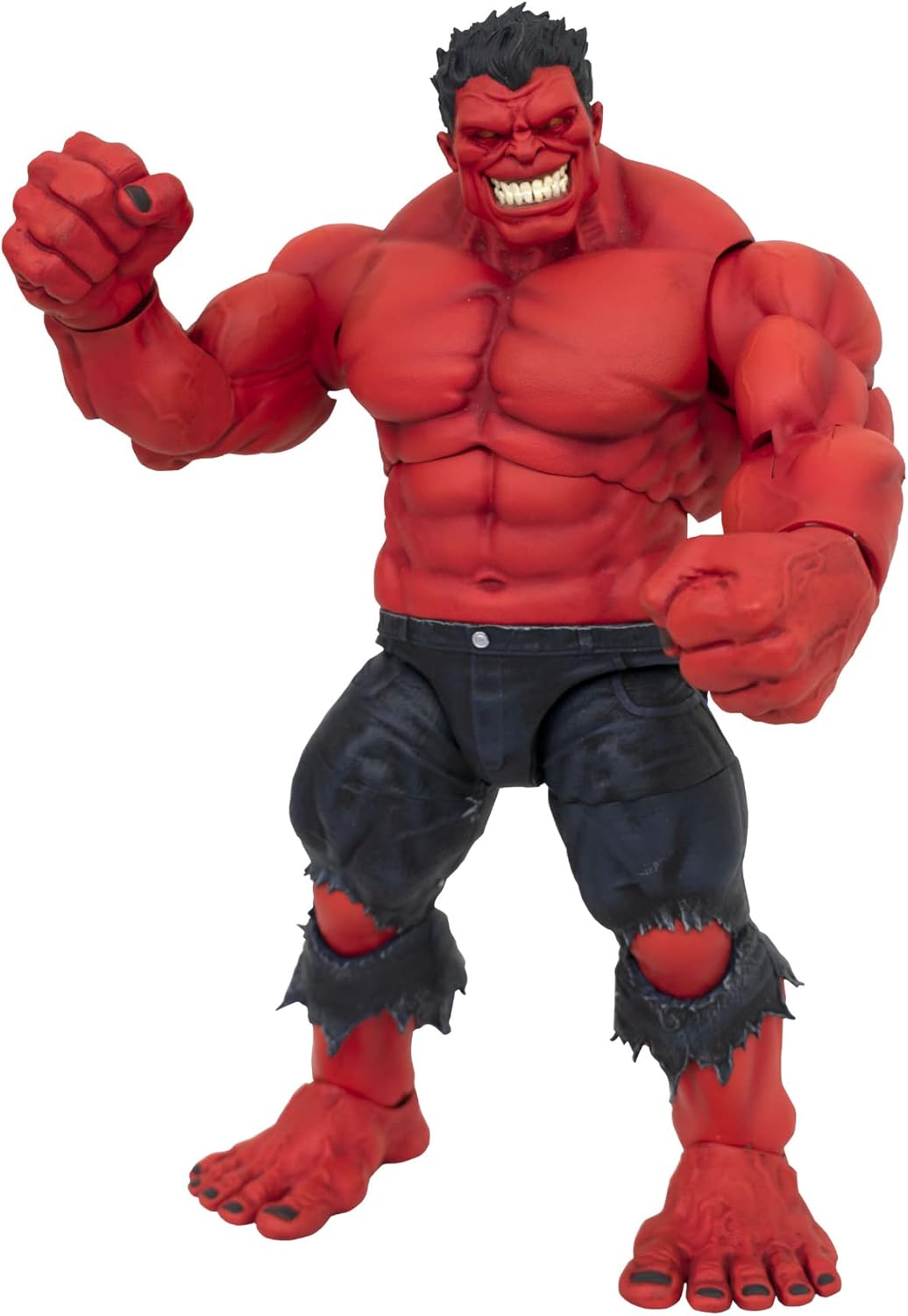 Diamond Select Toys Marvel Select Red Hulk 9-Inch Action Figure (Red)