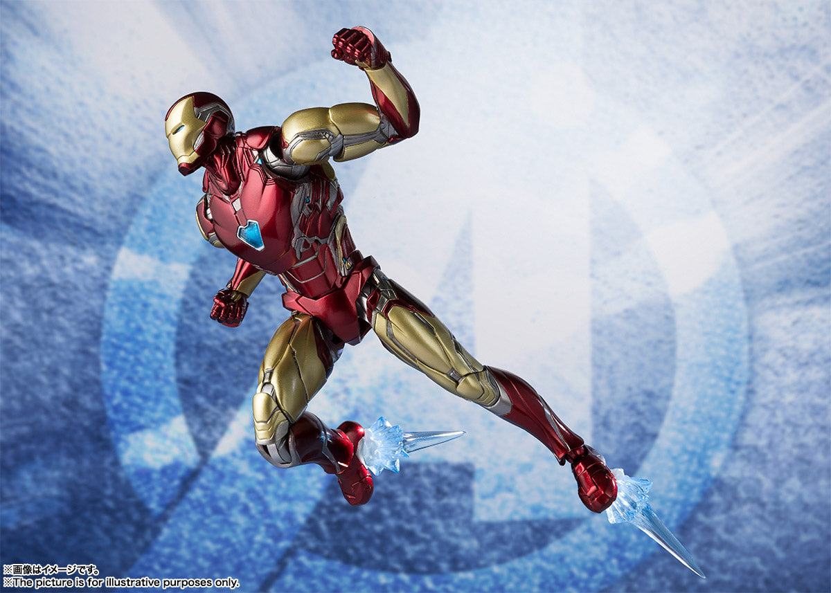 Bandai S.H. Figuarts Iron Man Mk 85 action figure (Avengers: Endgame) – Nanotech Suit
