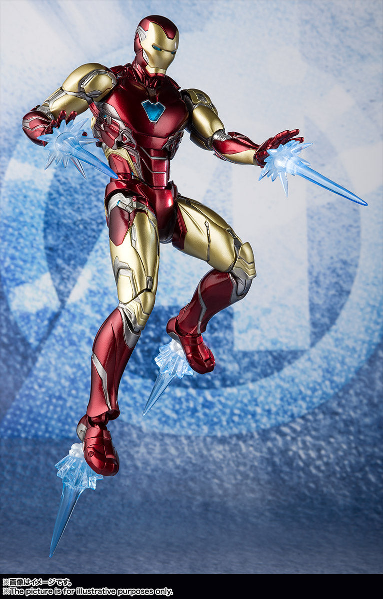 Bandai S.H. Figuarts Iron Man Mk 85 action figure (Avengers: Endgame) – Nanotech Suit