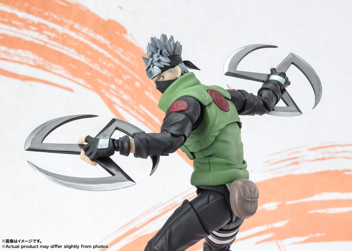 S.H.Figuarts Kakashi Hatake NARUTOP99 Exclusive Edition Action Figure with Accessories