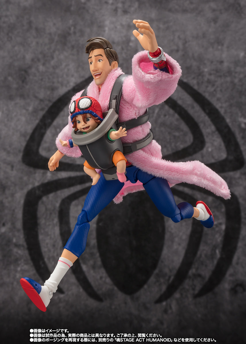 Spider-Man: Across the Spider-Verse – Peter B. Parker & Mayday S.H.Figuarts Action Figure by Bandai Sugo Collectible NZ