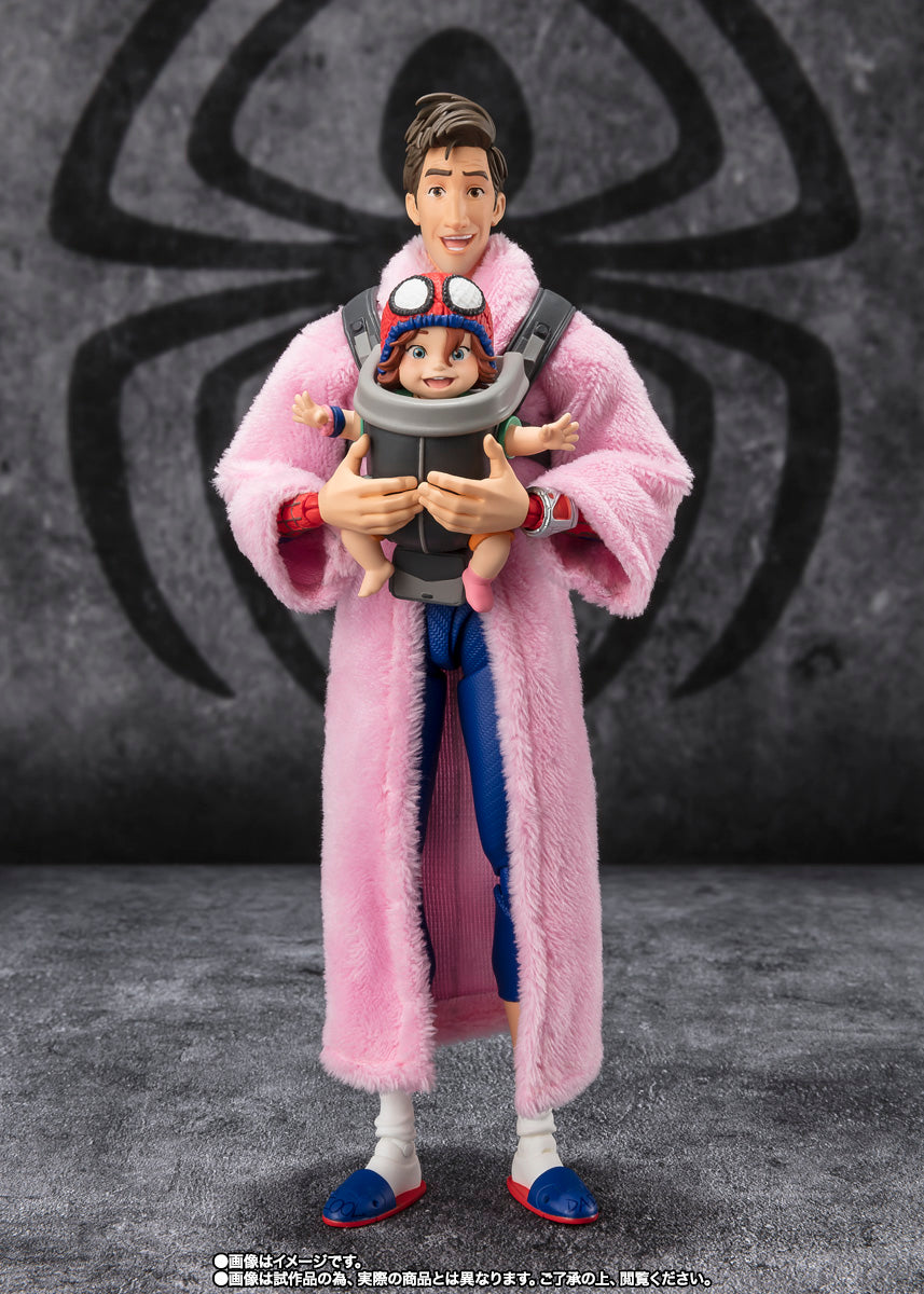 Spider-Man: Across the Spider-Verse – Peter B. Parker & Mayday S.H.Figuarts Action Figure by Bandai Sugo Collectible NZ