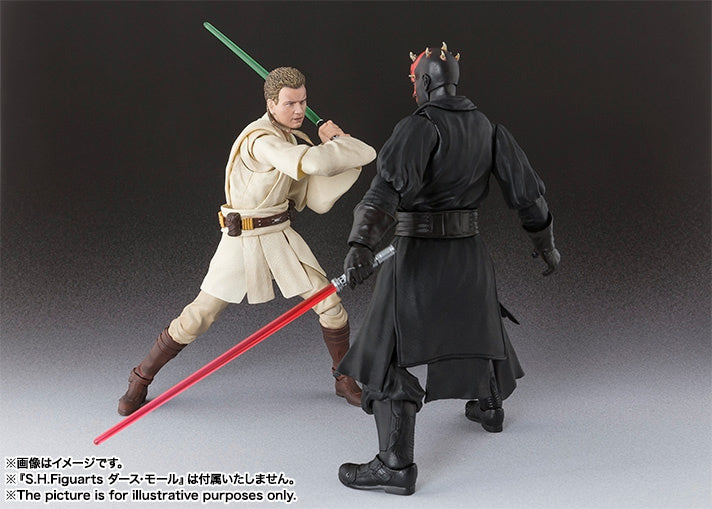 S.H.Figuarts Obi-Wan Kenobi Episode I action figure front view