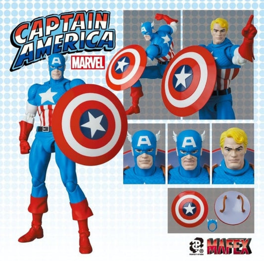 Medicom Toy Mafex No. 217 Captain America (Comic Ver.) Reissue