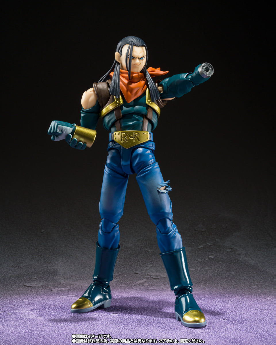 Bandai Spirit Dragon Ball GT S.H.Figuarts Super Android 17 Exclusive Action Figure