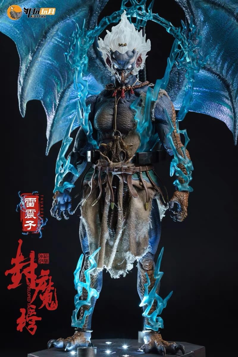 Nottaa Collection 1/12 Thunderbolt Body Deluxe Set with LED head, wings, effects, and accessories