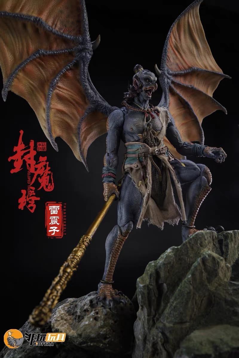 Nottaa Collection 1/12 Thunderbolt Body Deluxe Set with LED head, wings, effects, and accessories