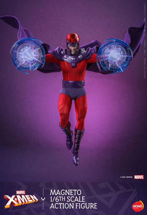 HONŌ STUDIO Magneto 1/6 Scale Action Figure – Classic X-Men Comic Version – Available at Sugoi Collectible NZ & AUS