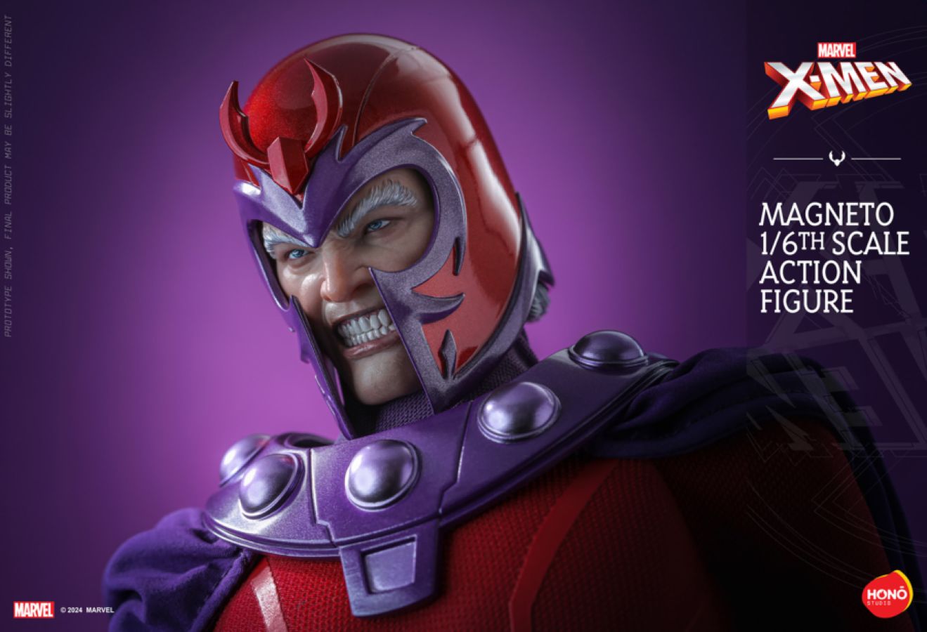 Hot Toys HONŌ STUDIO – Magneto 1/6th Scale Action Figure (X-Men Comic Version)