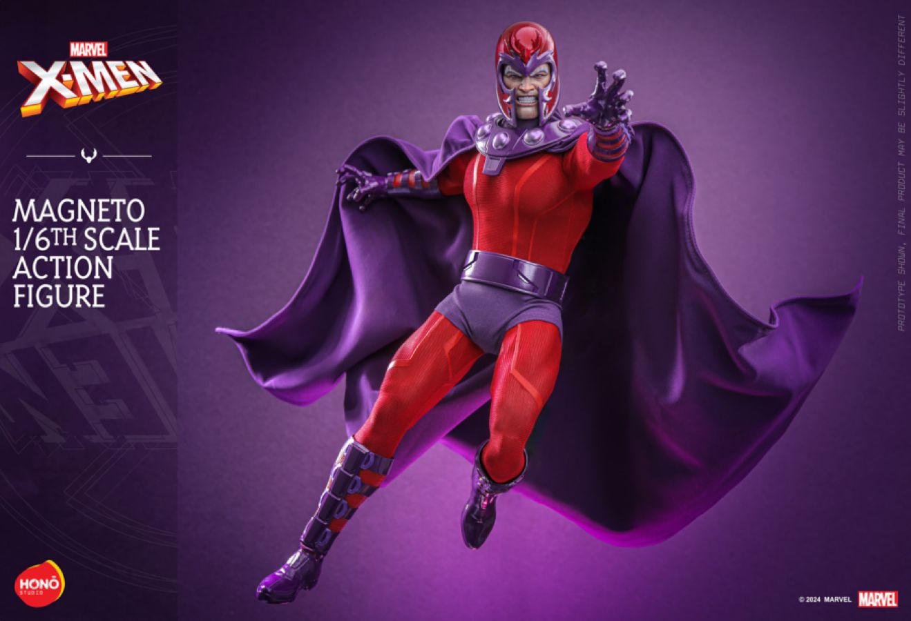 Hot Toys HONŌ STUDIO – Magneto 1/6th Scale Action Figure (X-Men Comic Version)