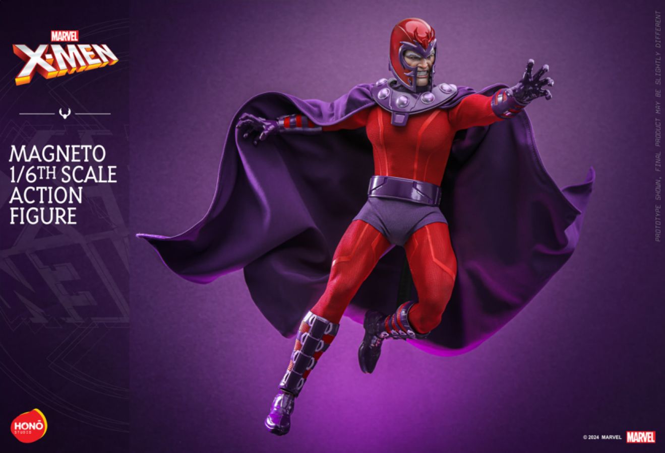 Hot Toys HONŌ STUDIO – Magneto 1/6th Scale Action Figure (X-Men Comic Version)