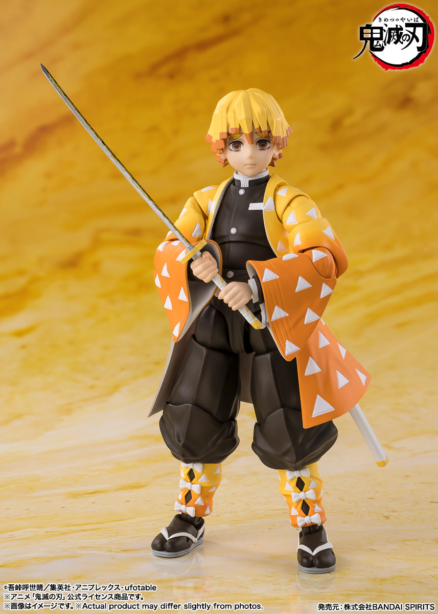 (Pre-order)Bandai S.H.Figuarts Demon Slayer - Zenitsu Agatsuma (Reissue) 1/12 Action Figure