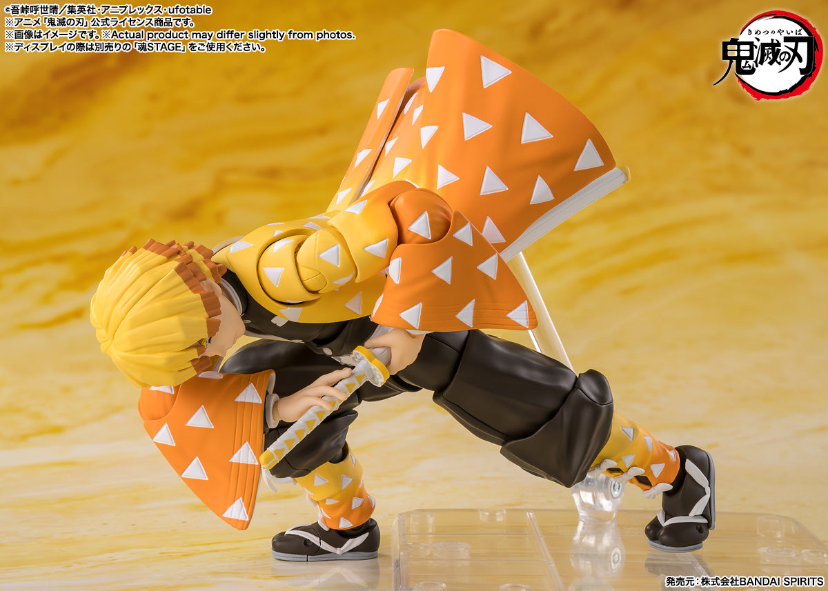 (Pre-order)Bandai S.H.Figuarts Demon Slayer - Zenitsu Agatsuma (Reissue) 1/12 Action Figure