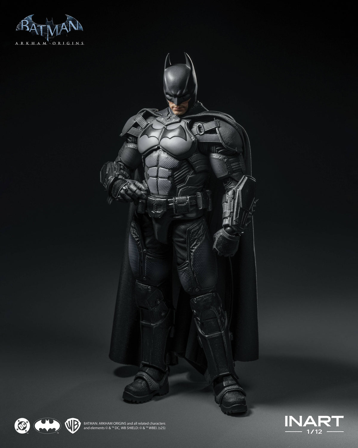 (Pre-order) INART Batman: Arkham Origins Batman (Battle Damaged Ver.) 1/12 Scale Action Figure