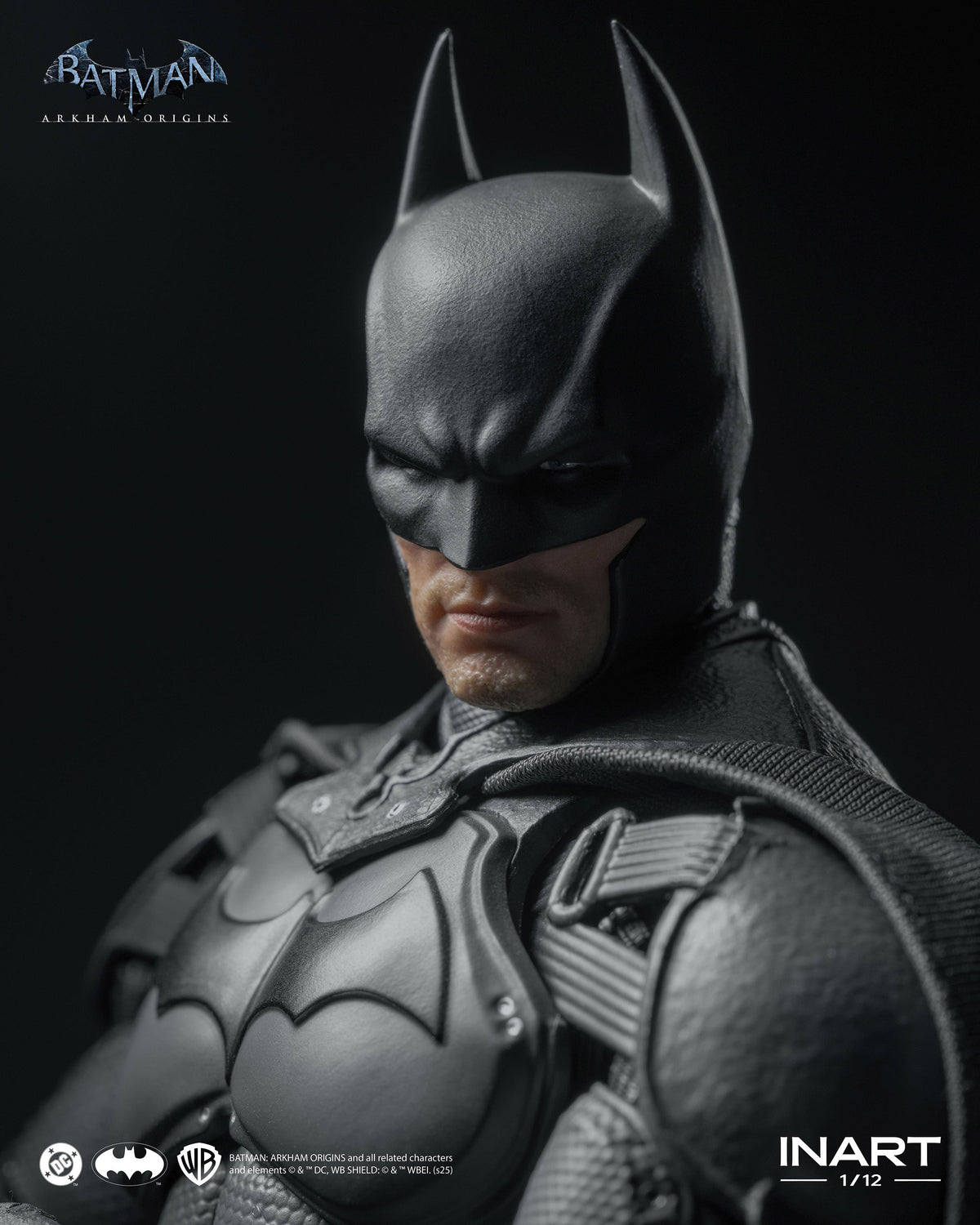 (Pre-order) INART Batman: Arkham Origins Batman (Battle Damaged Ver.) 1/12 Scale Action Figure
