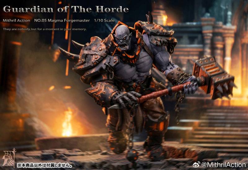 uardian of the Horde Magma Forgemaster 1/10 Scale Action Figure – Sugoicollectible NZ & AUS