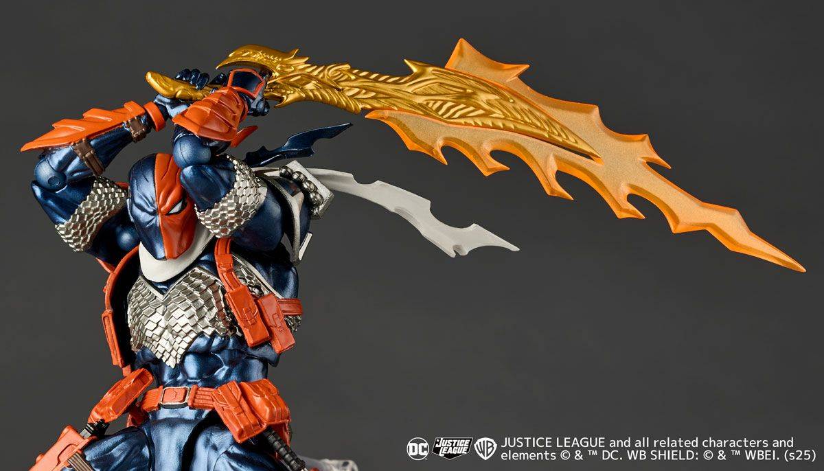 Amazing Yamaguchi Revoltech – Justice League Ver.1.5 Deathstroke (Limited + Bonus) | Kaiyodo