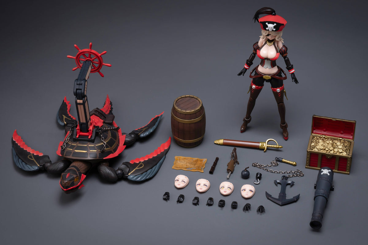 Border Models Pirate Queen Anne 1/12 Action Figure Model Kit
