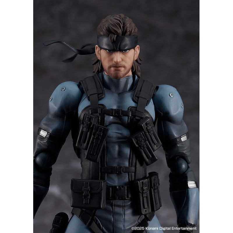 Figma Solid Snake: MGS2 ver. Updated Edition METAL GEAR SOLID 2: Sons of Liberty – 1/12 Action Figure (Limited Bonus Set)