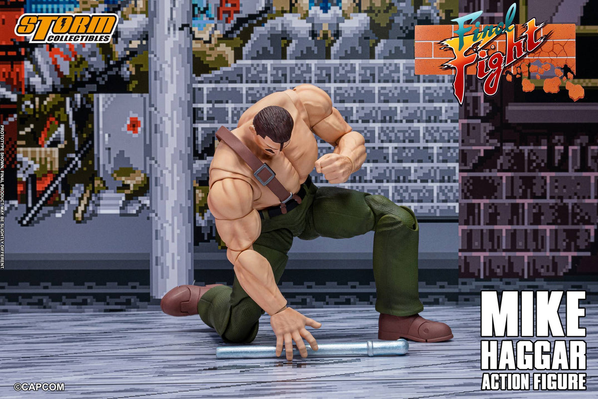 (Pre-order) Storm Collectibles Final Fight Mike Haggar 1/10 Scale Action Figure