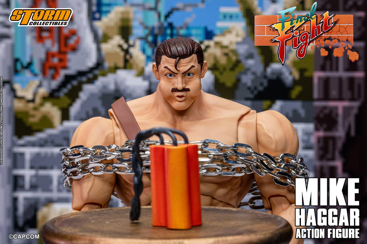 (Pre-order) Storm Collectibles Final Fight Mike Haggar 1/10 Scale Action Figure