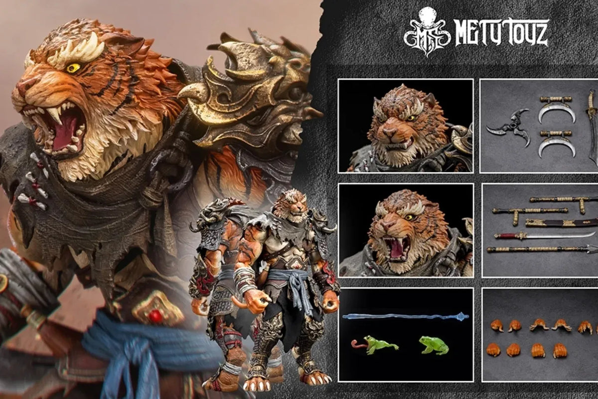 MetyToyz: Adventurer's World Tiger Vanguard JinshanJun 1/10 Scale Action Figure