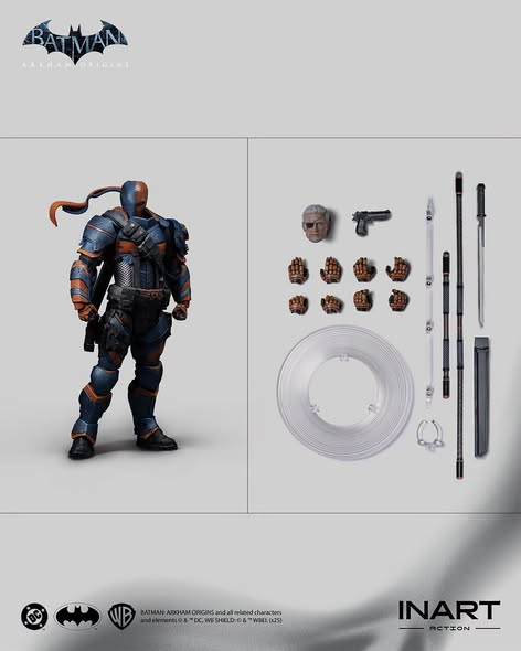 (Pre-order) INART Batman: Arkham Origins – Deathstroke Action Figure